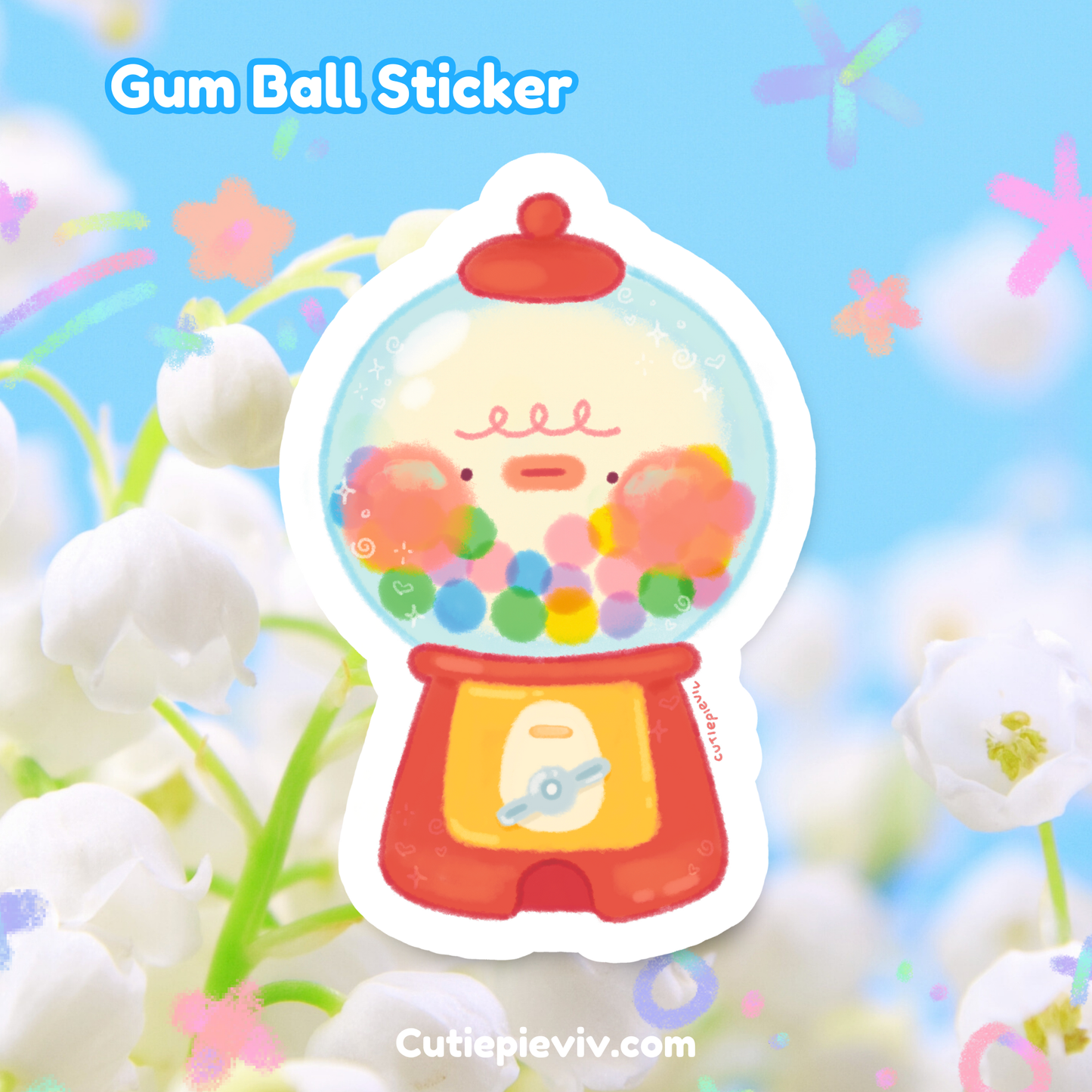 Gum Ball Sticker