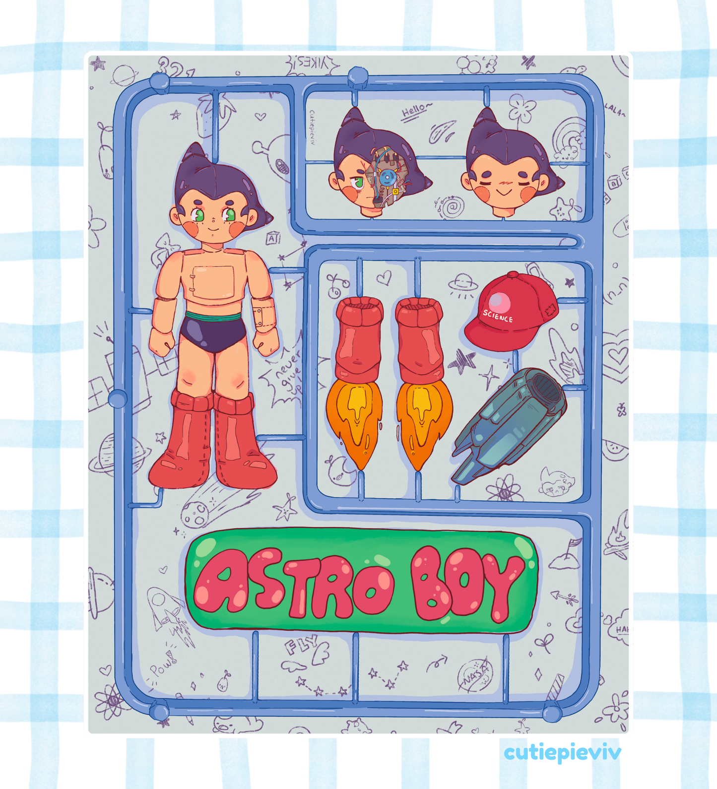 Astro Boy Print 8.5x11