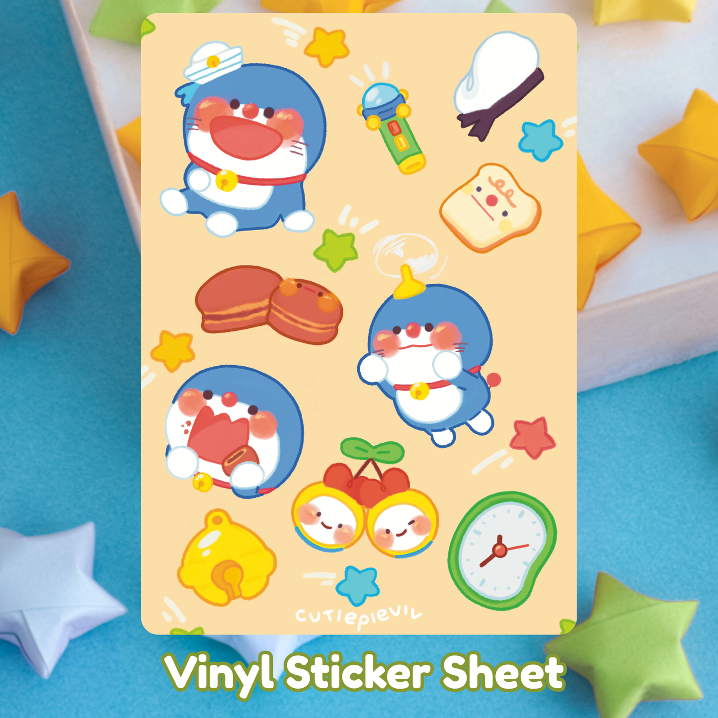 Doraemon Sticker Sheet