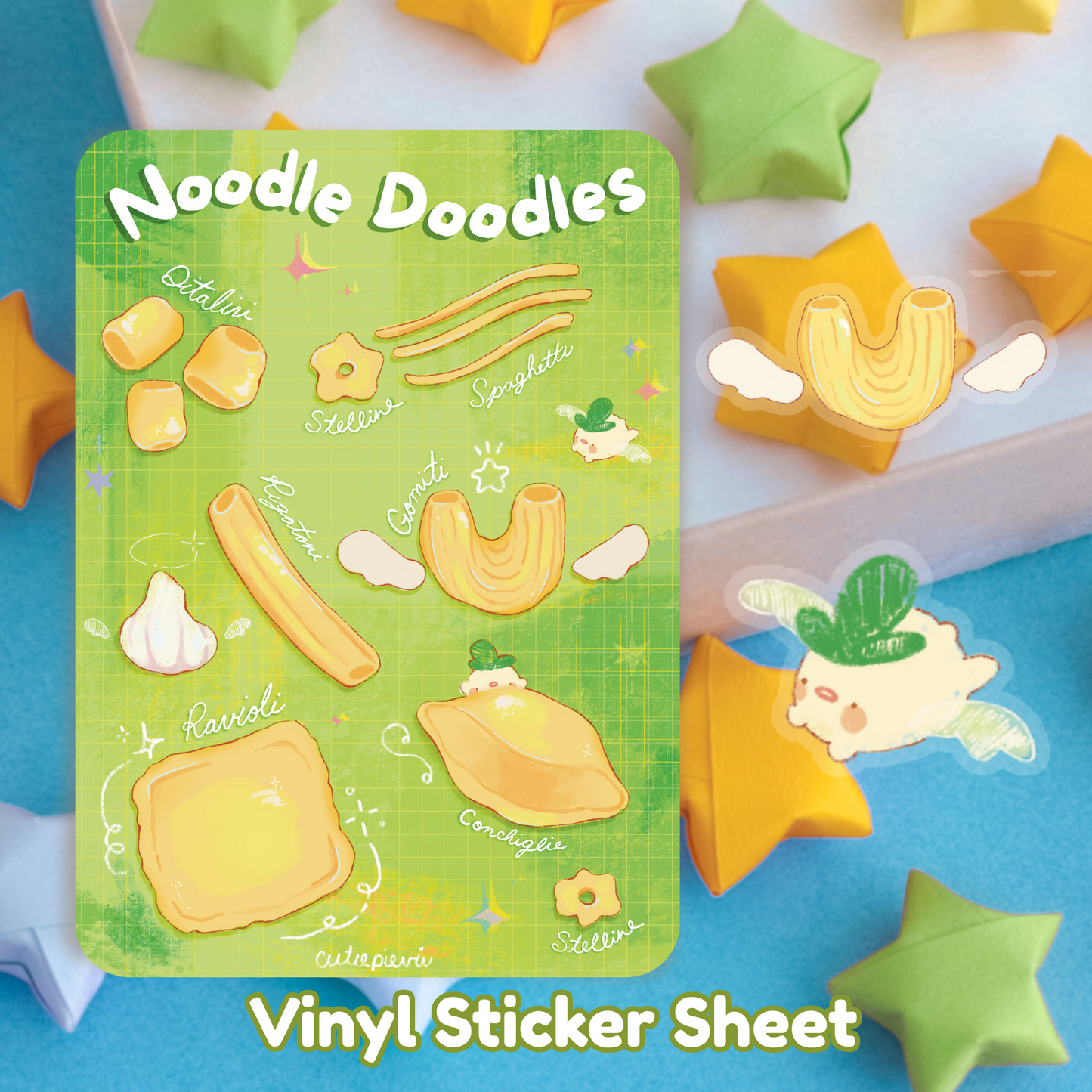 Noodle Doodles Sticker Sheet