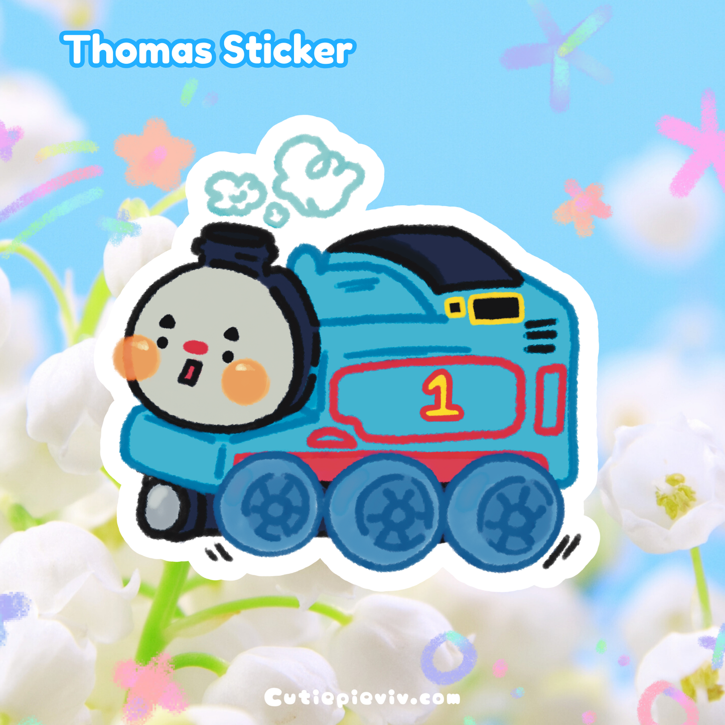 “Thomas” Sticker