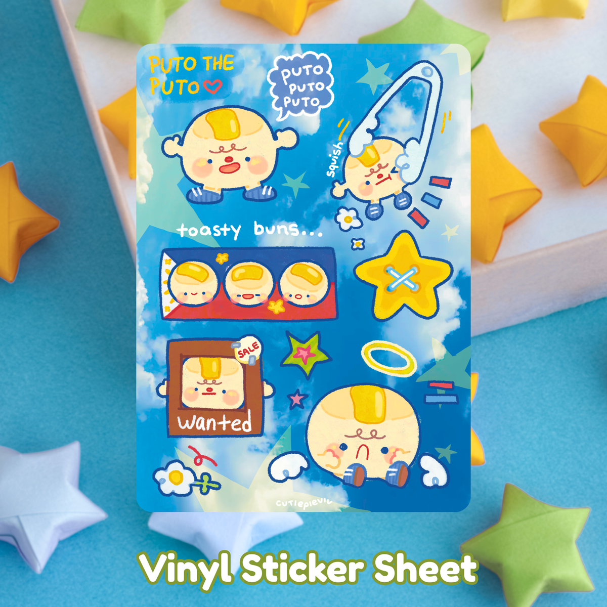 Puto Sticker Sheet