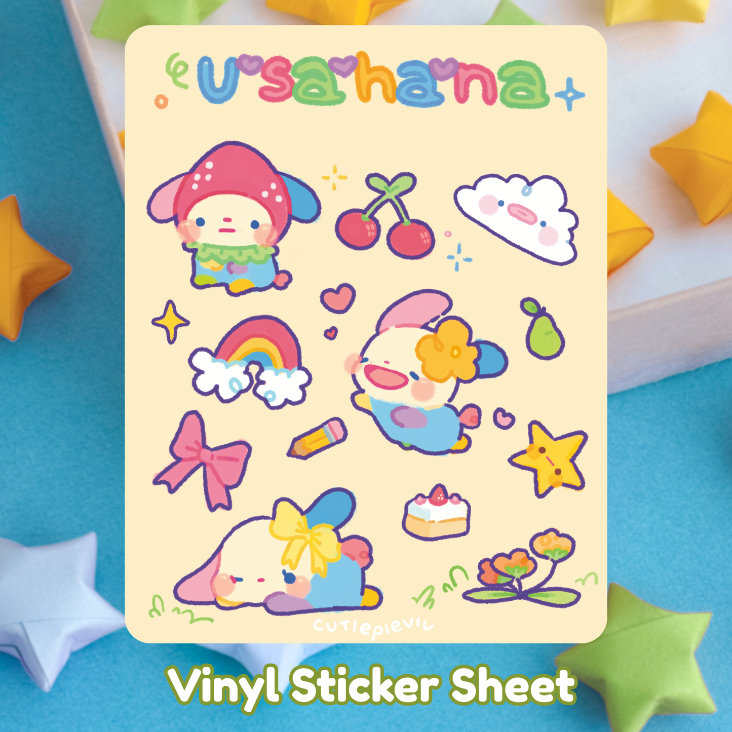 Usahana Sticker Sheet