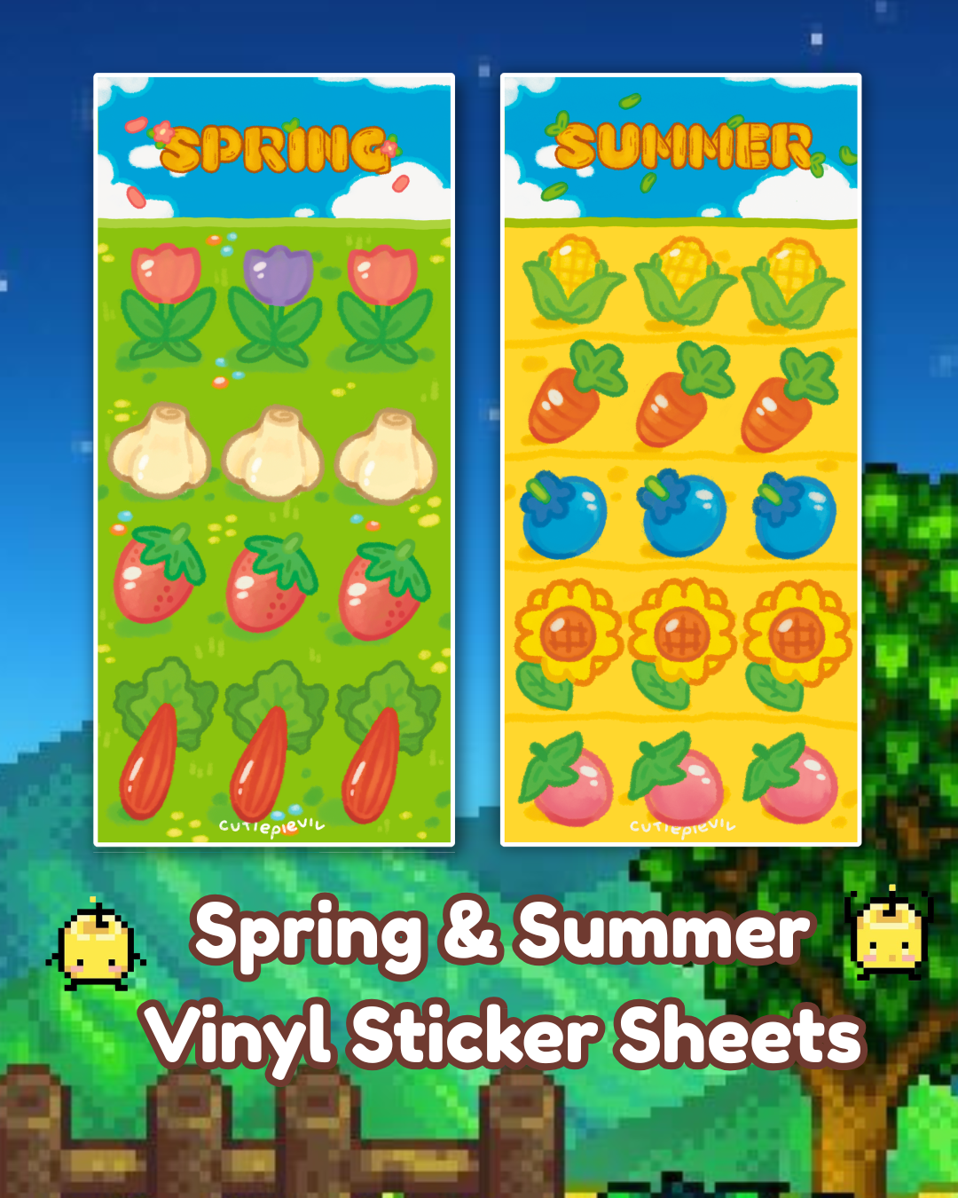 Summer Sticker Sheet