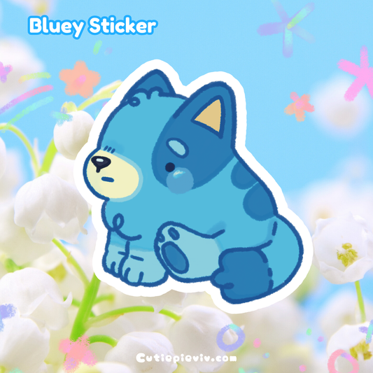 “Bluey” Sticker