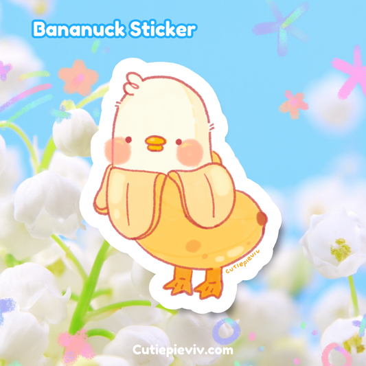Bananuck Sticker