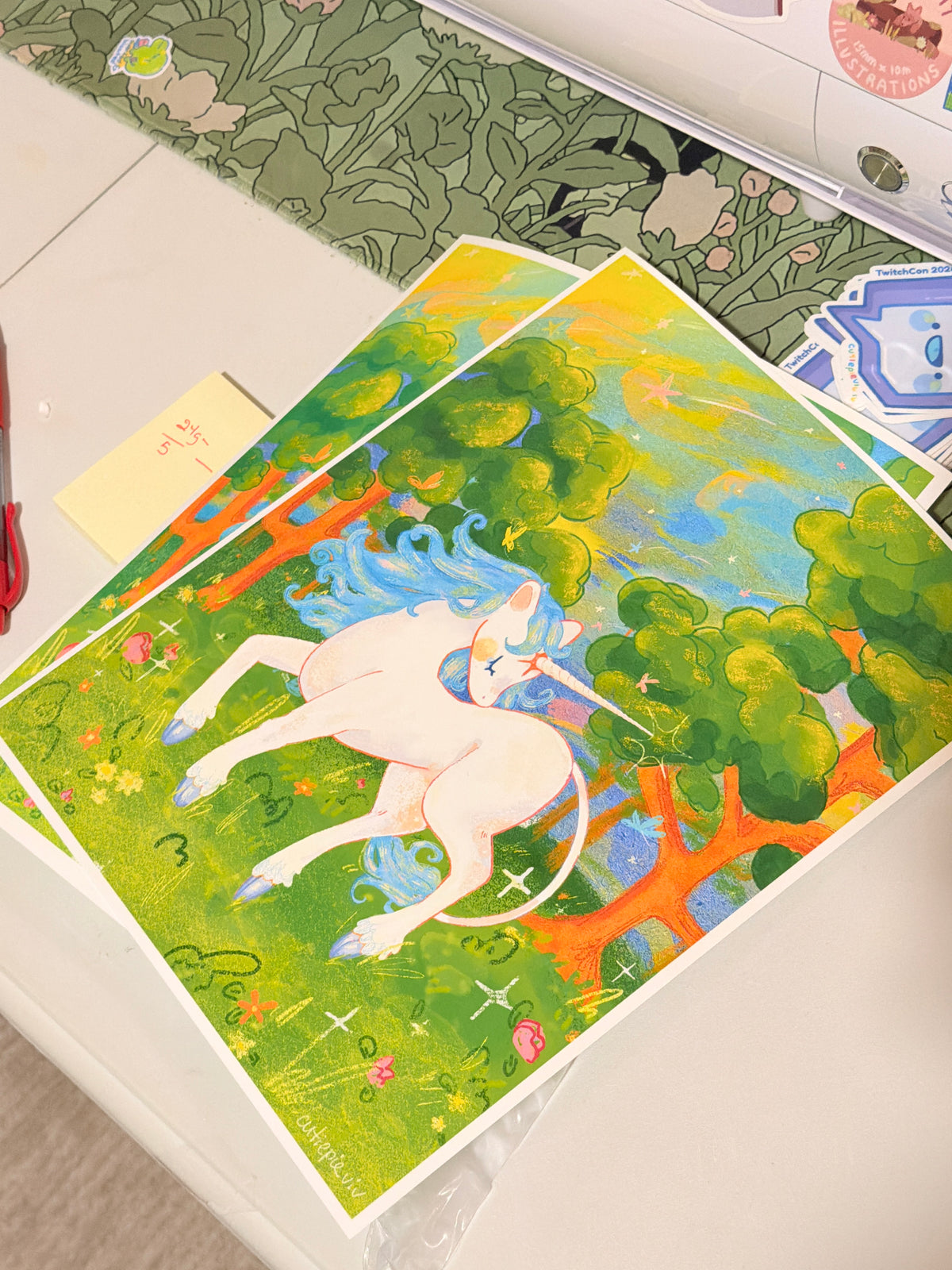 The Unicorn Print 8.5x11