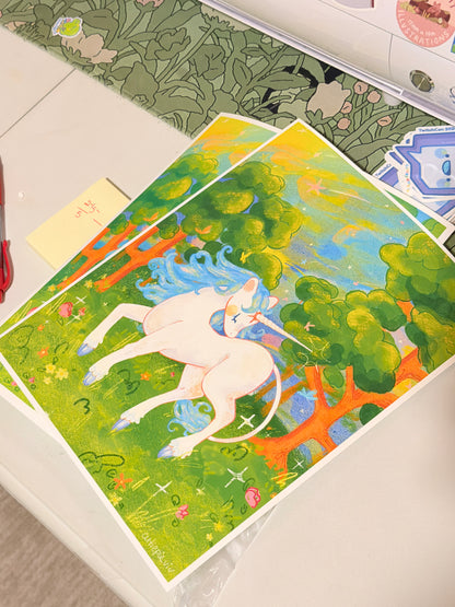 The Unicorn Print 8.5x11