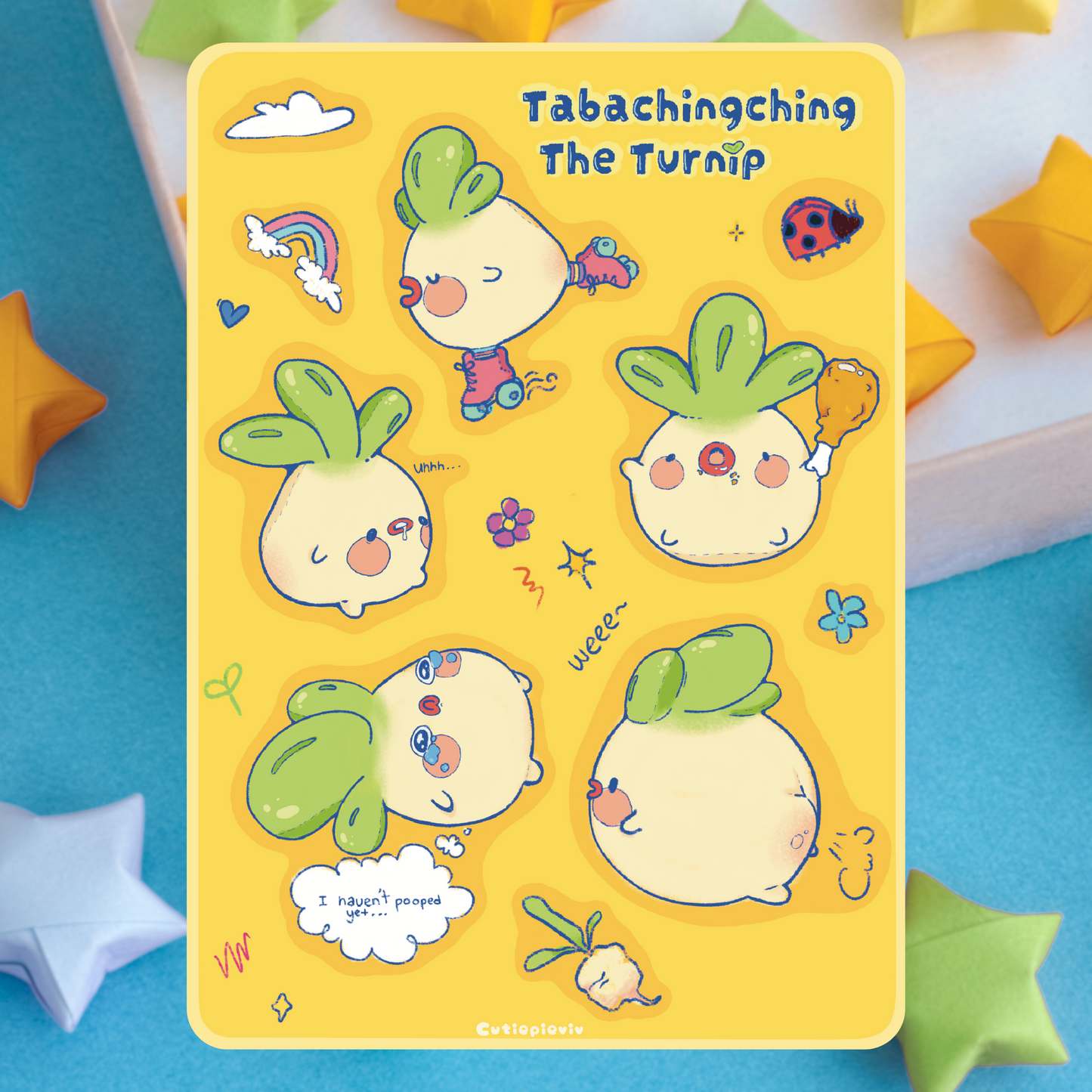 Tabachingching Sticker Sheet