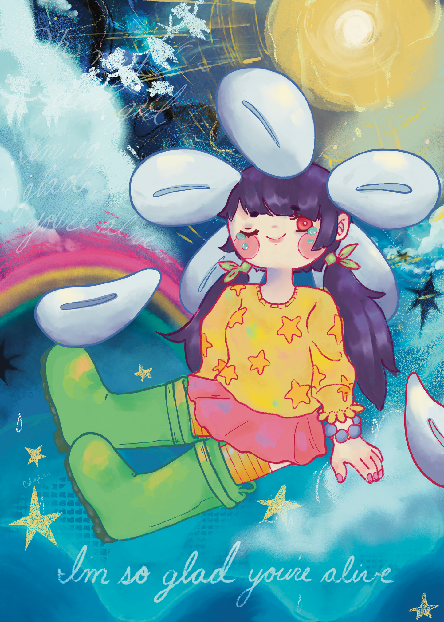 I’m So Glad You’re Alive Print 5x7in