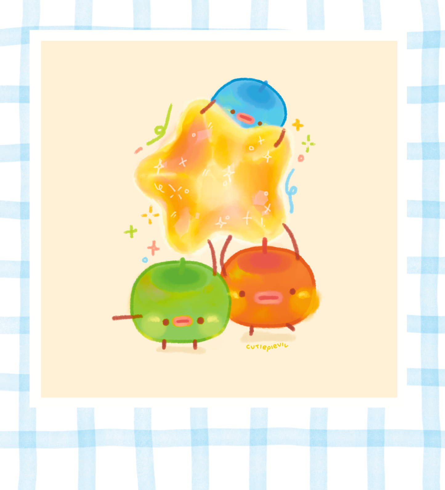 “Junimo” print 5x5