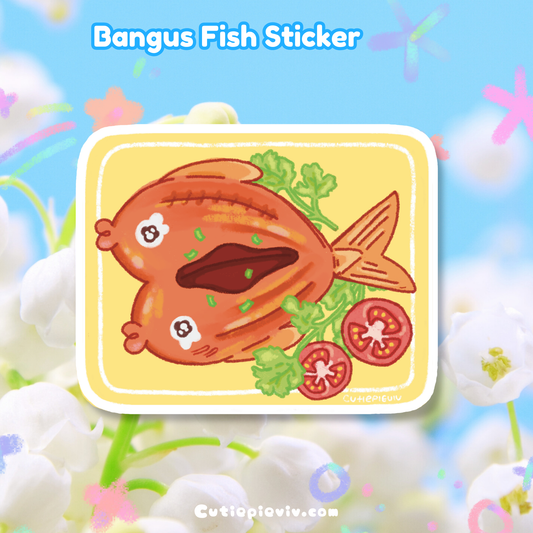 Fishy Bangus Sticker