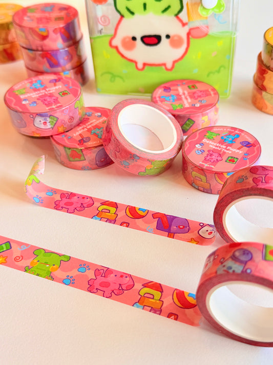 Detective Puppy Washi Tape