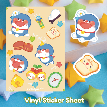 Doraemon Sticker Sheet