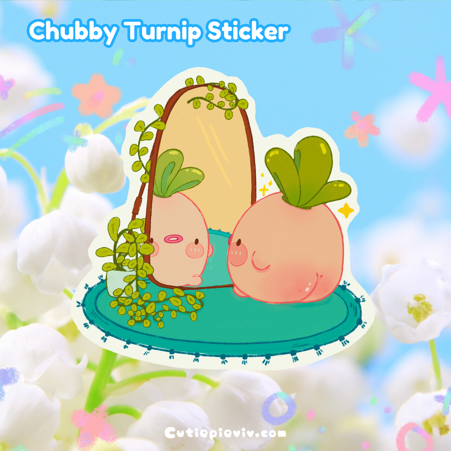 “Chubby Turnip” Sticker