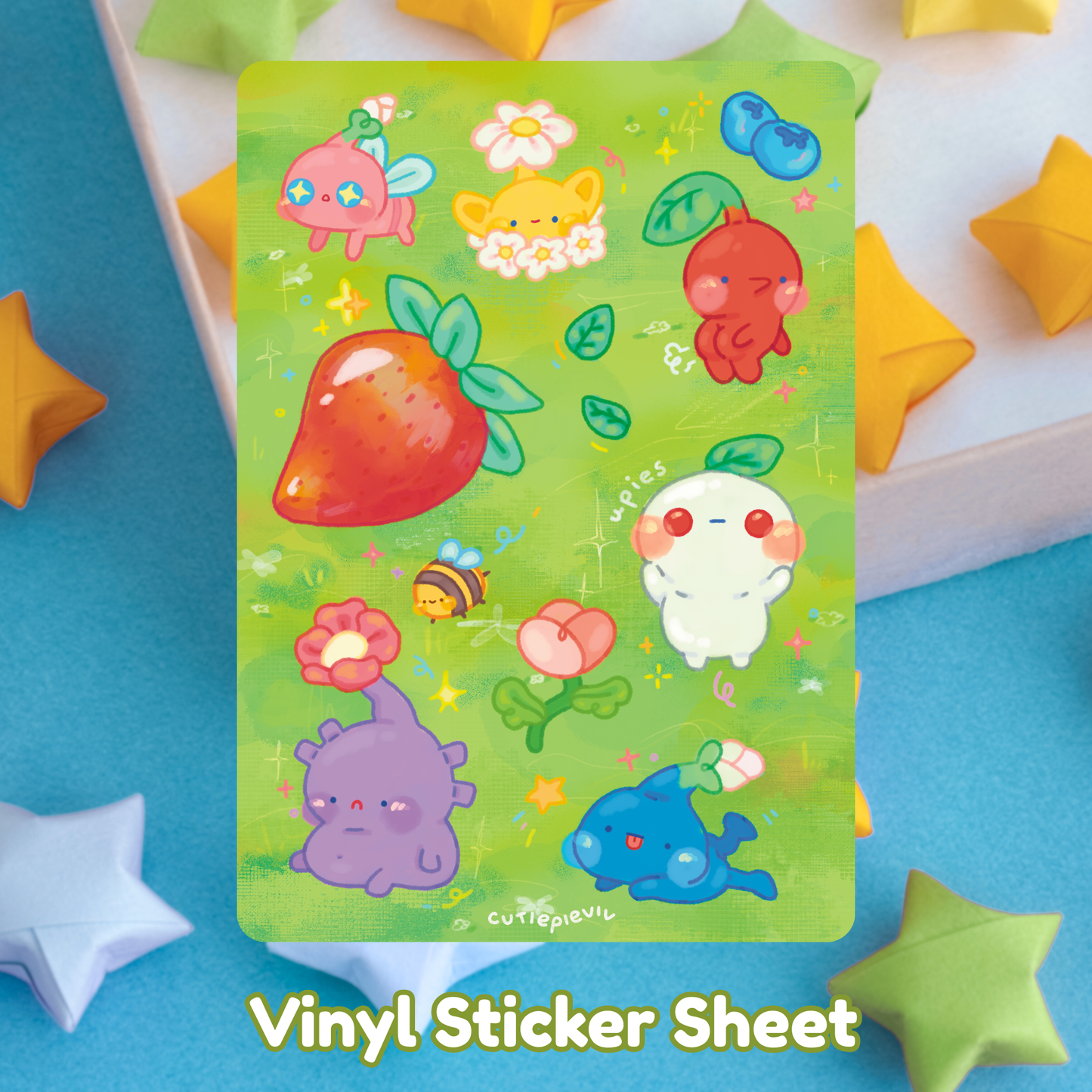 Pikmin Sticker Sheet