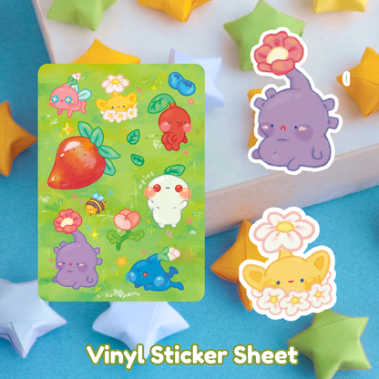 Pikmin Sticker Sheet