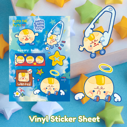 Puto Sticker Sheet