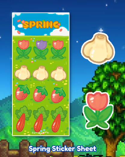 Spring Sticker Sheet