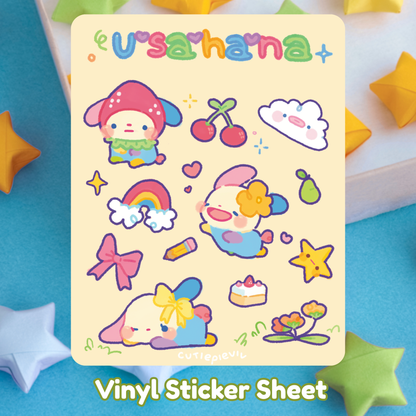 Usahana Sticker Sheet