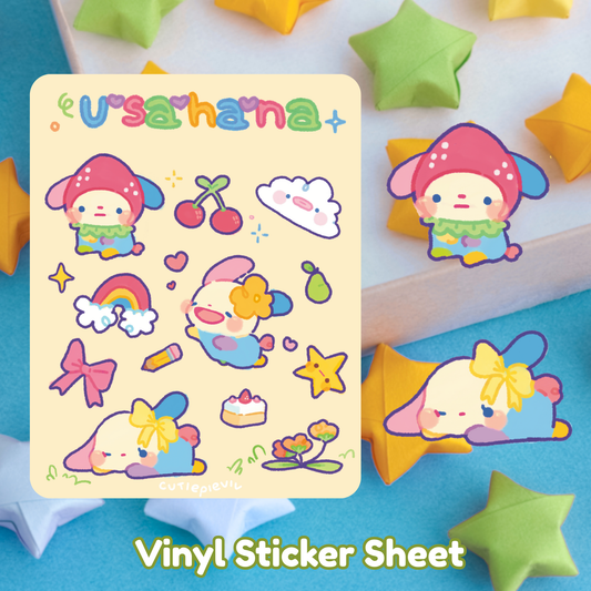 Usahana Sticker Sheet