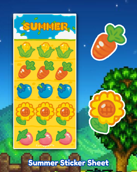 Summer Sticker Sheet